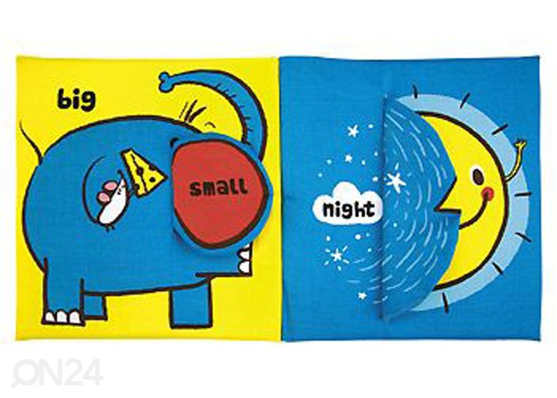 Мягкая развивающая книжка "Противоположности" увеличить