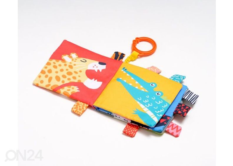 Мягкая хрустящая книга - Животные увеличить