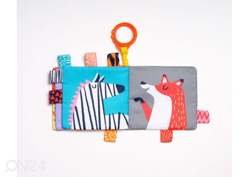 Мягкая хрустящая книга - Животные увеличить