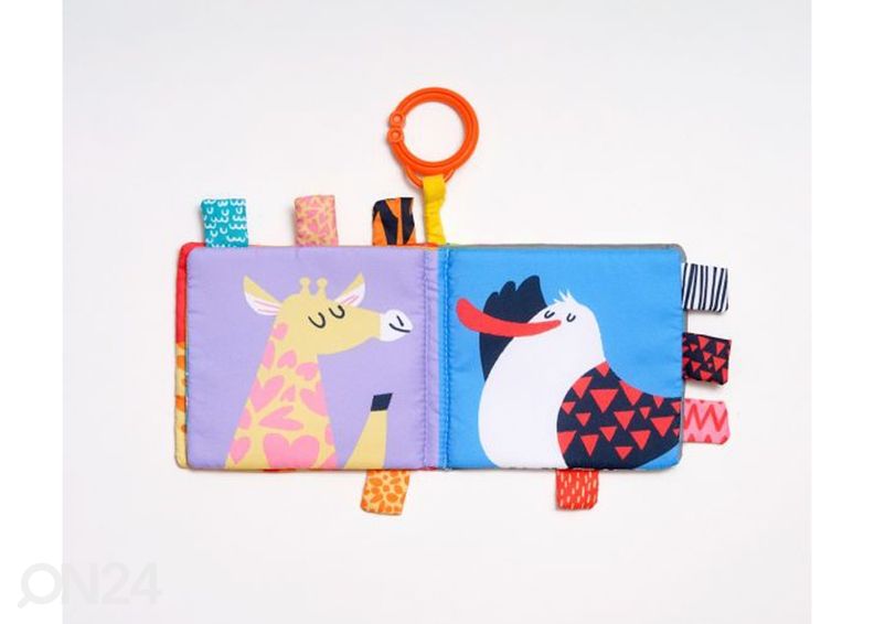 Мягкая хрустящая книга - Животные увеличить