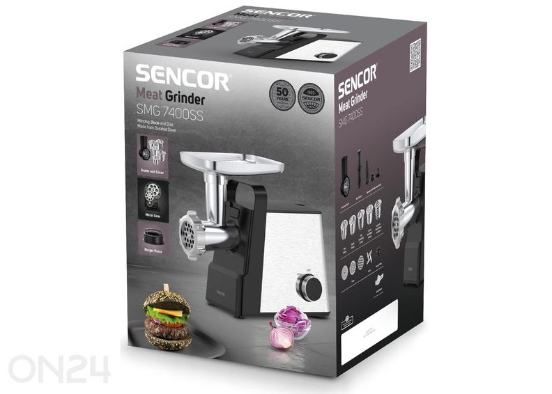 Мясорубка Sencor SMG7400SS увеличить