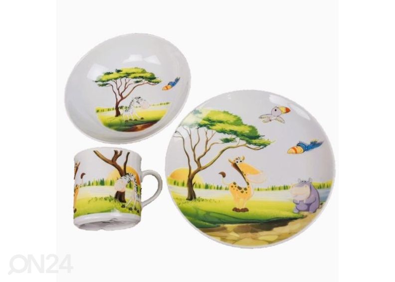 Набор детской посуды Сафари увеличить