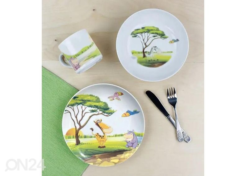 Набор детской посуды Сафари увеличить