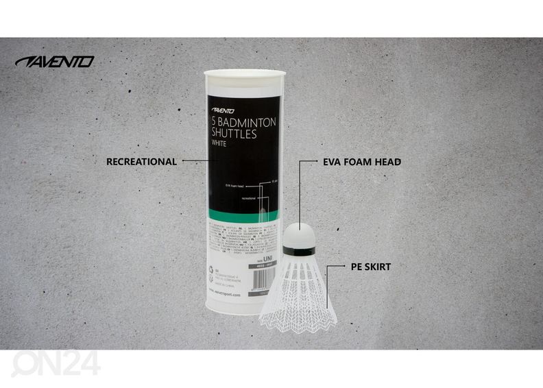 Набор для бадминтона 5 шт. Avento увеличить