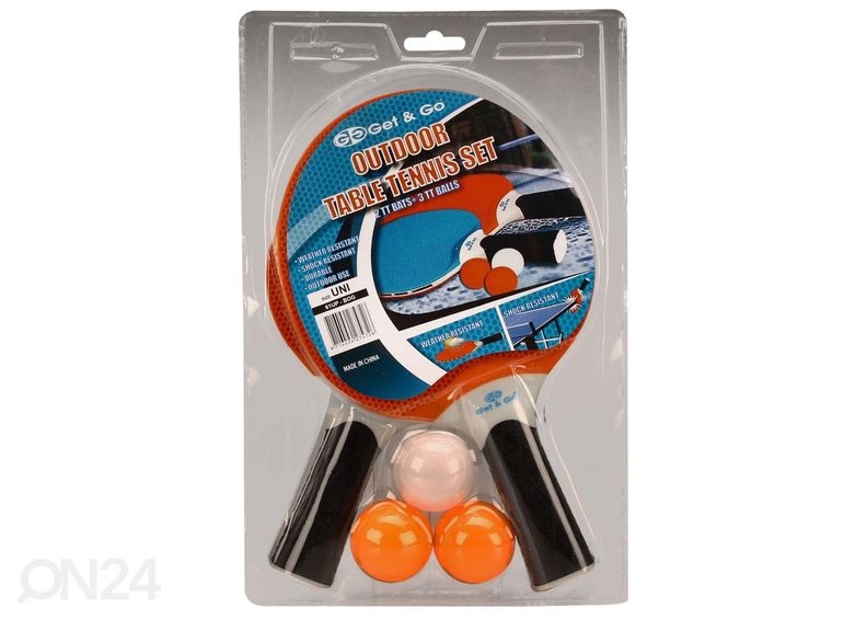 Набор для настольного тенниса Get & Go для игр на свежем воздухе увеличить