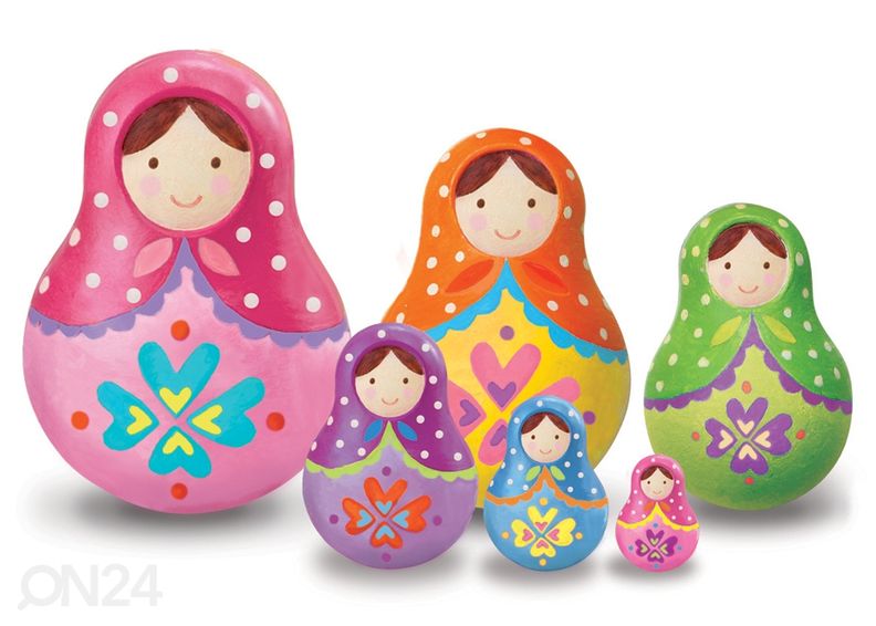 Набор для творчества "Раскрась куклу Матрешка" увеличить