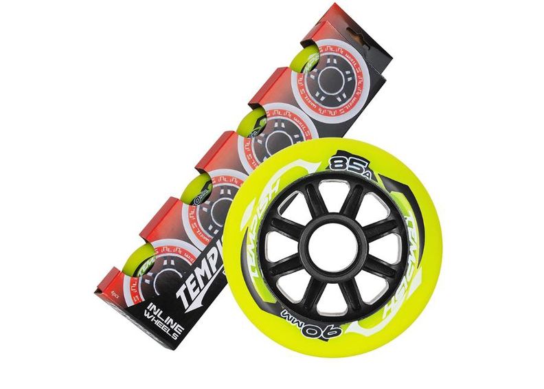 Набор колёс для роликовых коньков Radical Color 90x24 85A Tempish увеличить