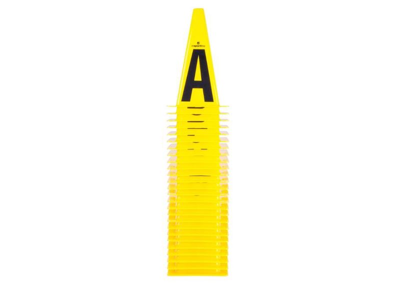 Набор конусов из пластика Alphabet 23см inSPORTline увеличить