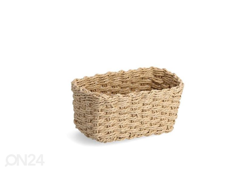 Набор корзин для хранения, 3 шт., натуральный увеличить