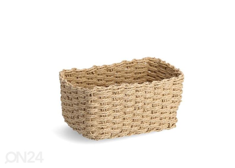 Набор корзин для хранения, 3 шт., натуральный увеличить