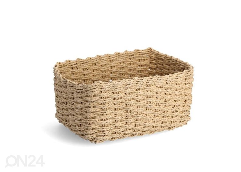 Набор корзин для хранения, 3 шт., натуральный увеличить