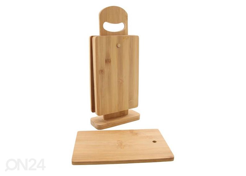 Набор разделочных досок 4 шт + держатель Tavola увеличить