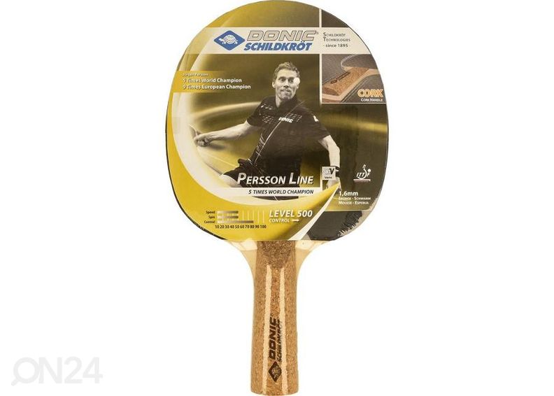 Набор ракеток и мячей для настольного тенниса Donic Persson Line 500 увеличить