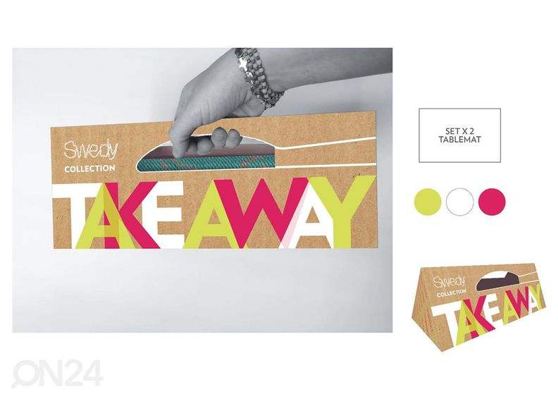 Набор сервировочных салфеток Band, 2 шт увеличить