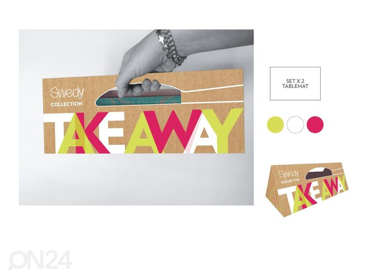 Набор сервировочных салфеток Ennie, 2 шт увеличить