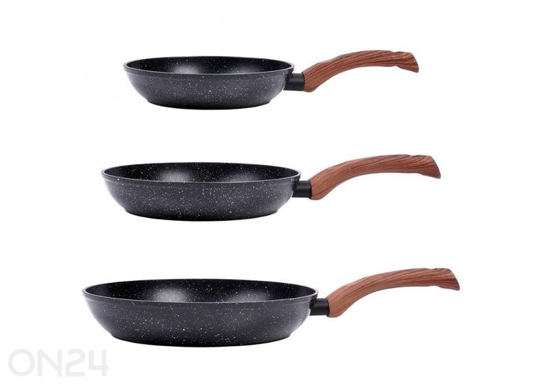 Набор сковород Black&Wood, 3 предмета увеличить