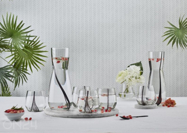 Набор стаканов для питья 4 x 370 мл с графином Ebony 1 л увеличить