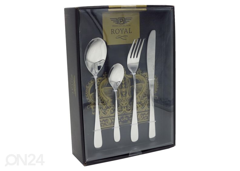 Набор столовых приборов Princess, серебро, 24 шт увеличить