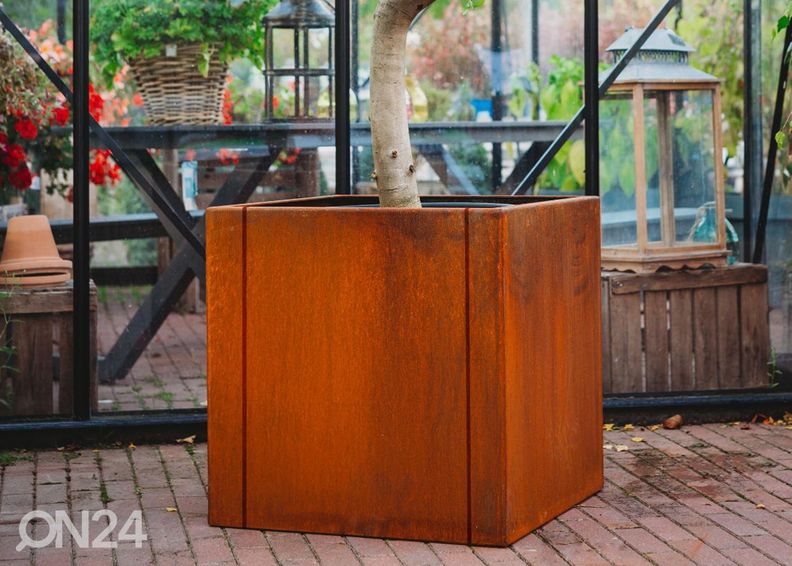 Набор цветочных горшков из стали Cor-Ten Clara Large увеличить