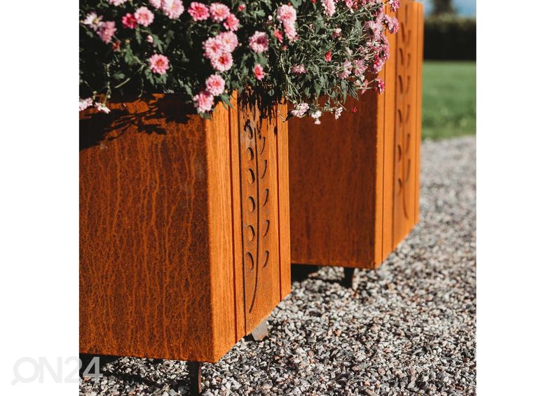 Набор цветочных горшков из стали Cor-Ten Fat Ballerina, 3 шт. увеличить