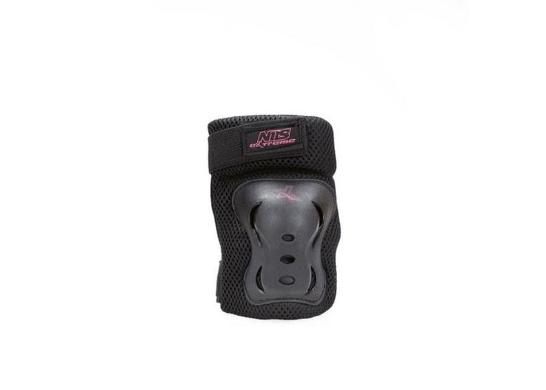 Набор щитков для взрослых Nils Extreme чёрно-розовые H706 L увеличить