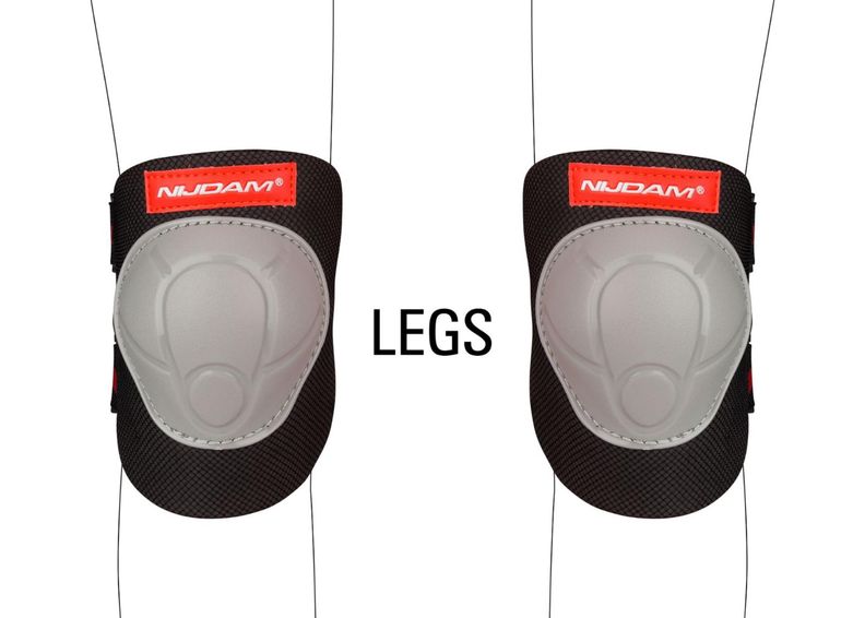 Набор щитков для детей Vulcano Nijdam увеличить