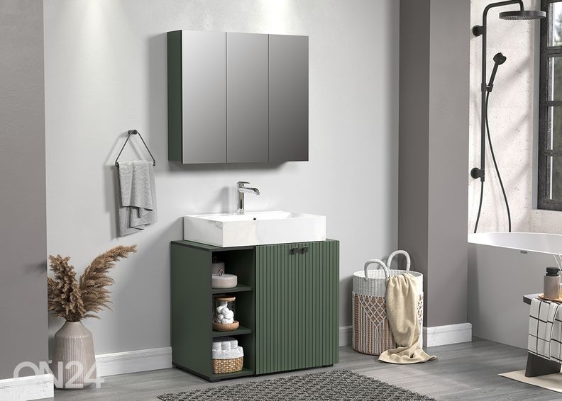 Навесной шкаф для ванной комнаты Pure Bliss 90 см увеличить