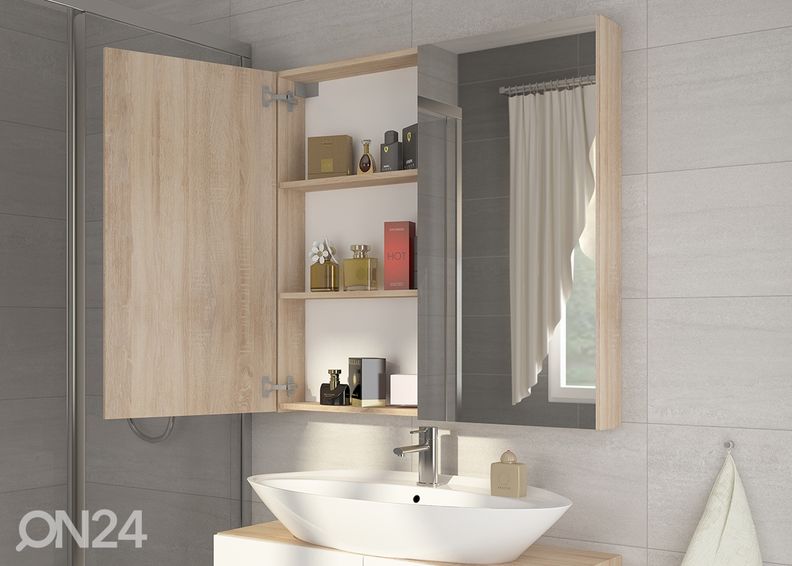 Навесной шкаф для ванной Sheep 100 см увеличить