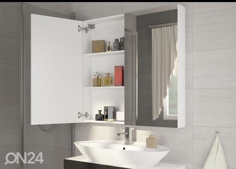 Навесной шкаф для ванной Sheep 80 см увеличить