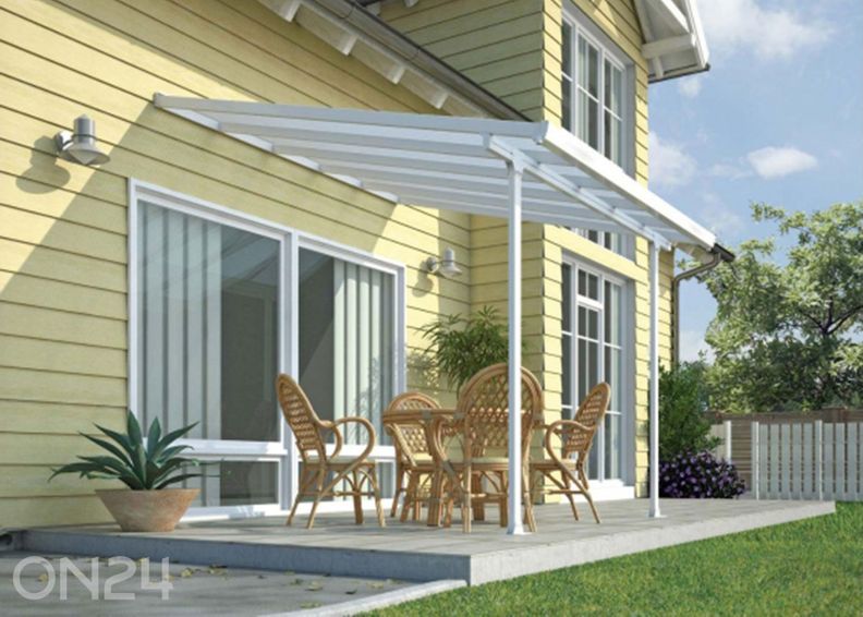 Навес для террасы Feria 3x3 м увеличить