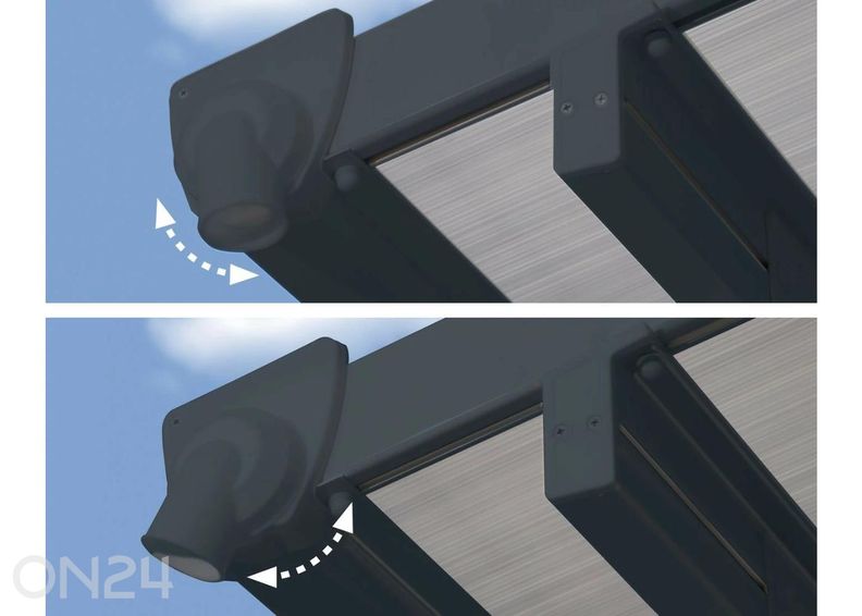 Навес для террасы Feria 3x3 м увеличить