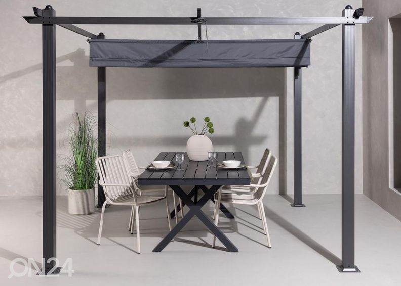 Навес Lazio, чeрный увеличить