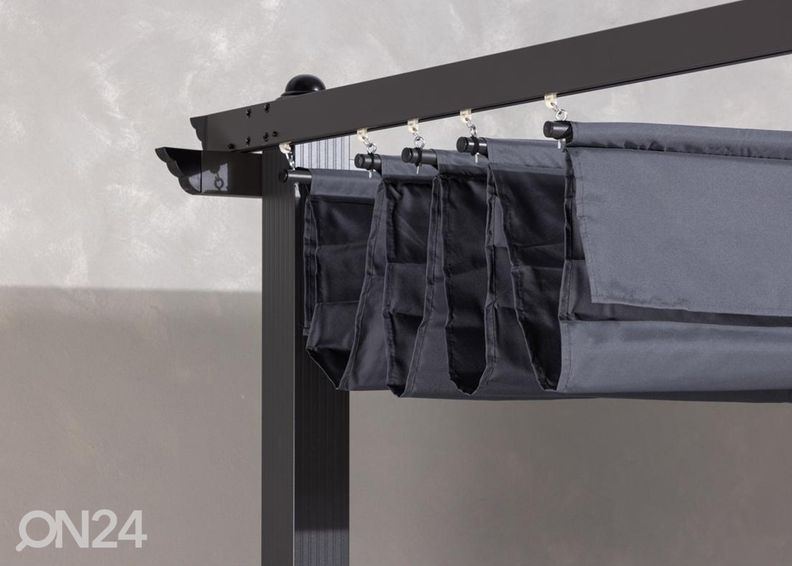 Навес Lazio, чeрный увеличить