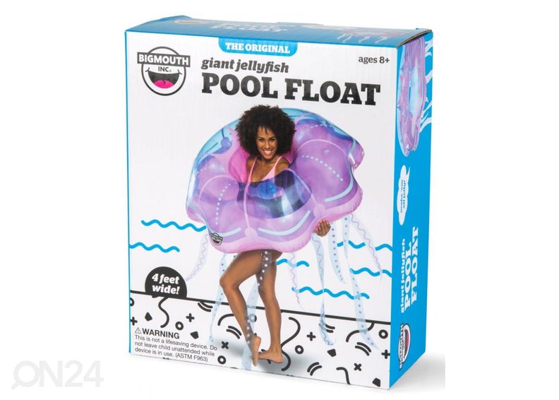 Надувной круг для плавания Медуза MAX 121 cm увеличить