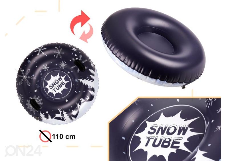 Надувные санки Snowtube 110 см увеличить