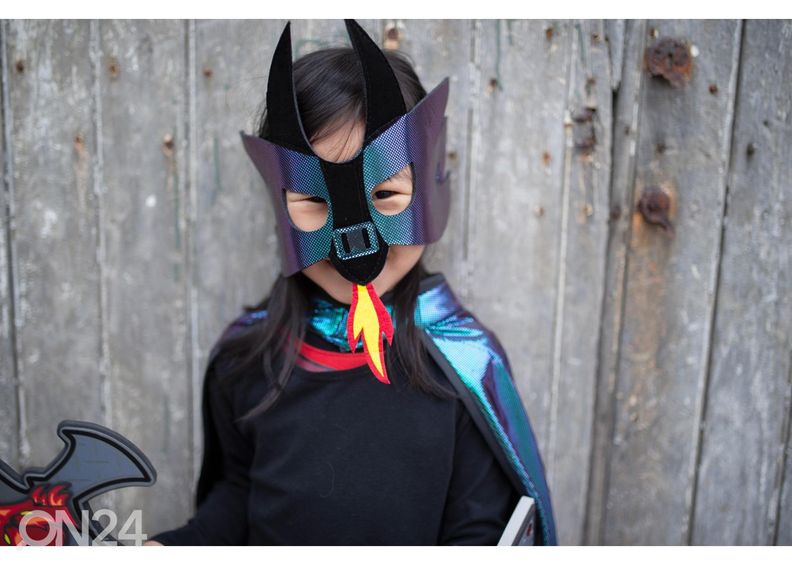 Накидка + маска рыцаря/дракона двусторонняя Great Pretenders 5-6 лет увеличить