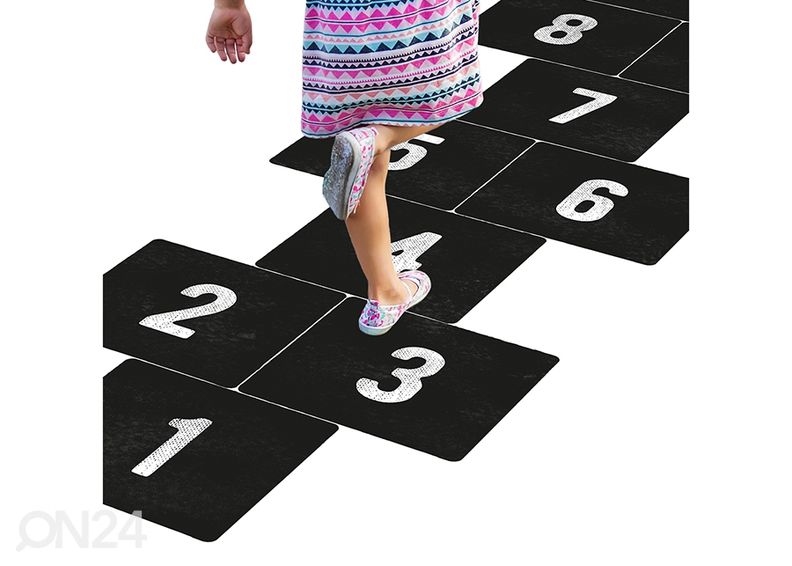 Напольная наклейка Городки, Черная увеличить