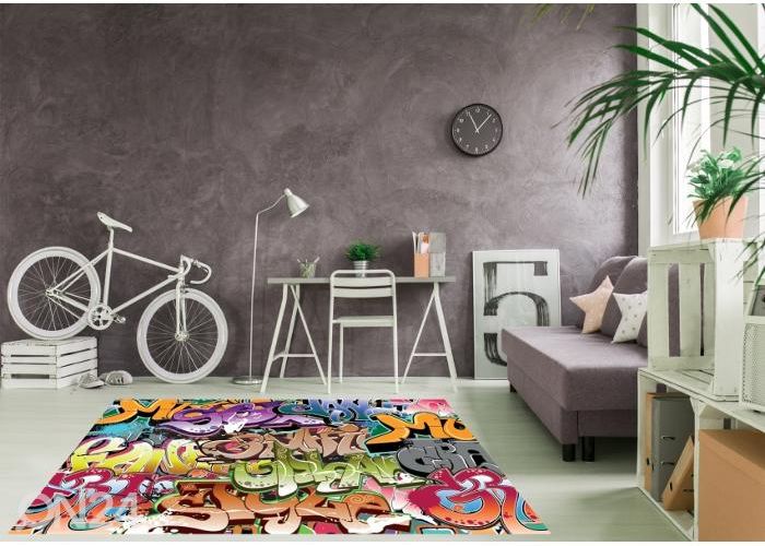 Напольная наклейка Graffiti 255x170 см увеличить