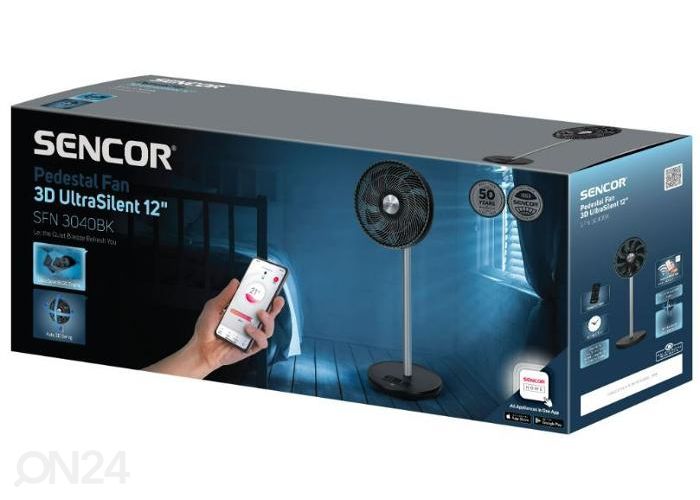 Напольный вентилятор Sencor SFN3040BK увеличить