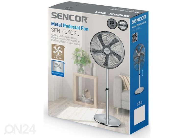 Напольный вентилятор Sencor SFN4040SL увеличить