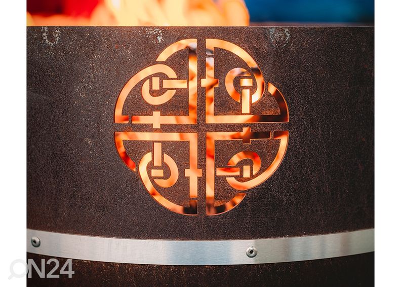 Наружный камин из стали GrillSymbol Lucas Mini увеличить