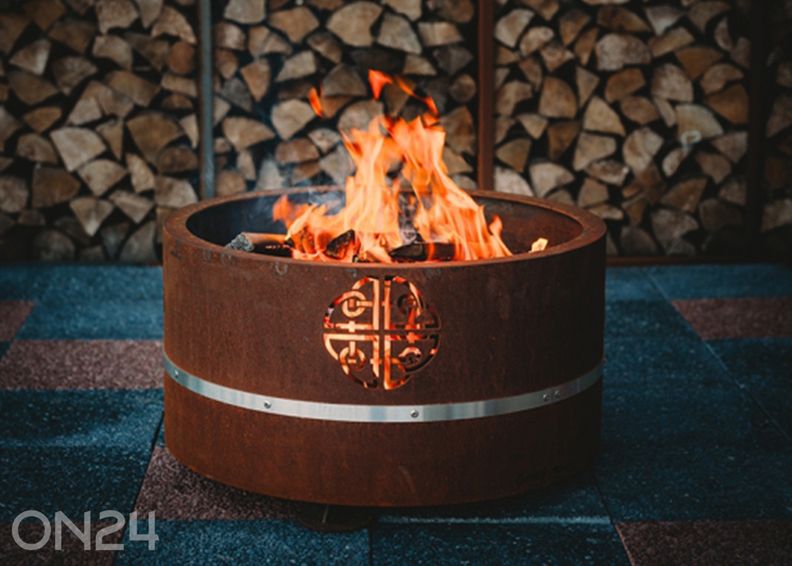 Наружный камин из стали GrillSymbol Lucas Mini увеличить