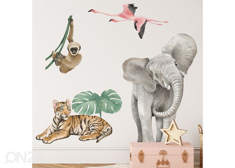 Настенная наклейка Животные Сафари 1 увеличить
