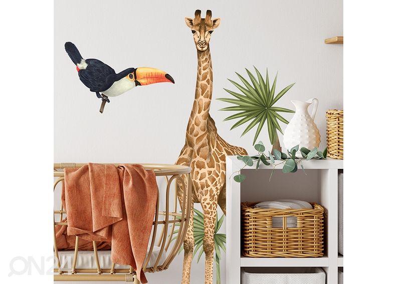 Настенная наклейка Животные Сафари 2 увеличить