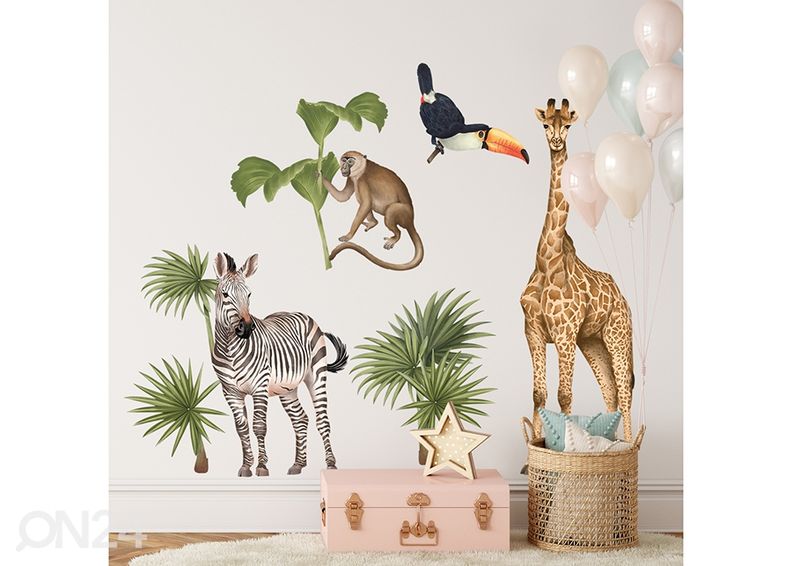 Настенная наклейка Животные Сафари 2 увеличить