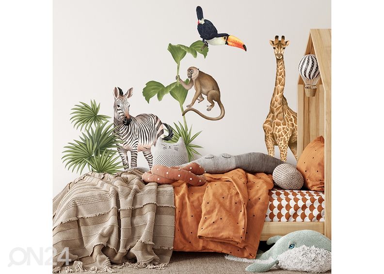 Настенная наклейка Животные Сафари 2 увеличить