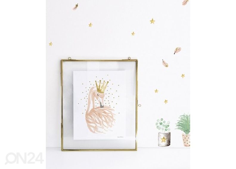 Настенная наклейка золотистые звезды, 26 шт. увеличить