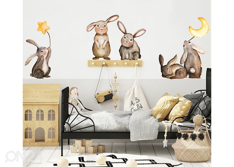 Настенная наклейка Кролики увеличить