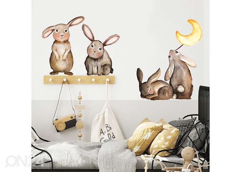 Настенная наклейка Кролики увеличить
