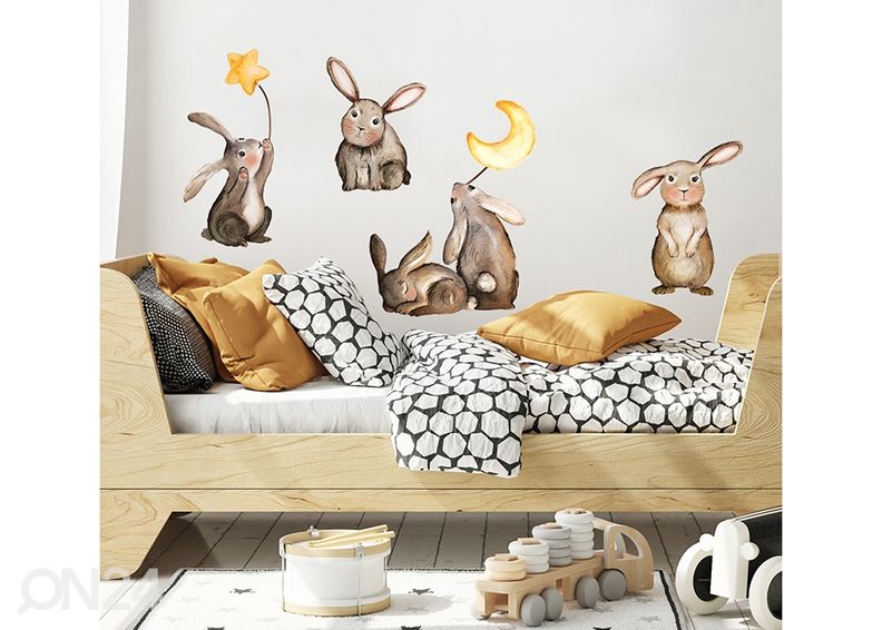 Настенная наклейка Кролики увеличить